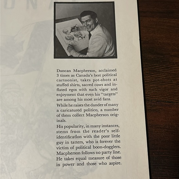 Duncan Macpherson Political Cartoonist Books - Picture 6 of 6